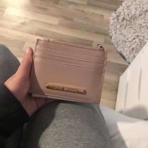 Steve Madden pink small wallet